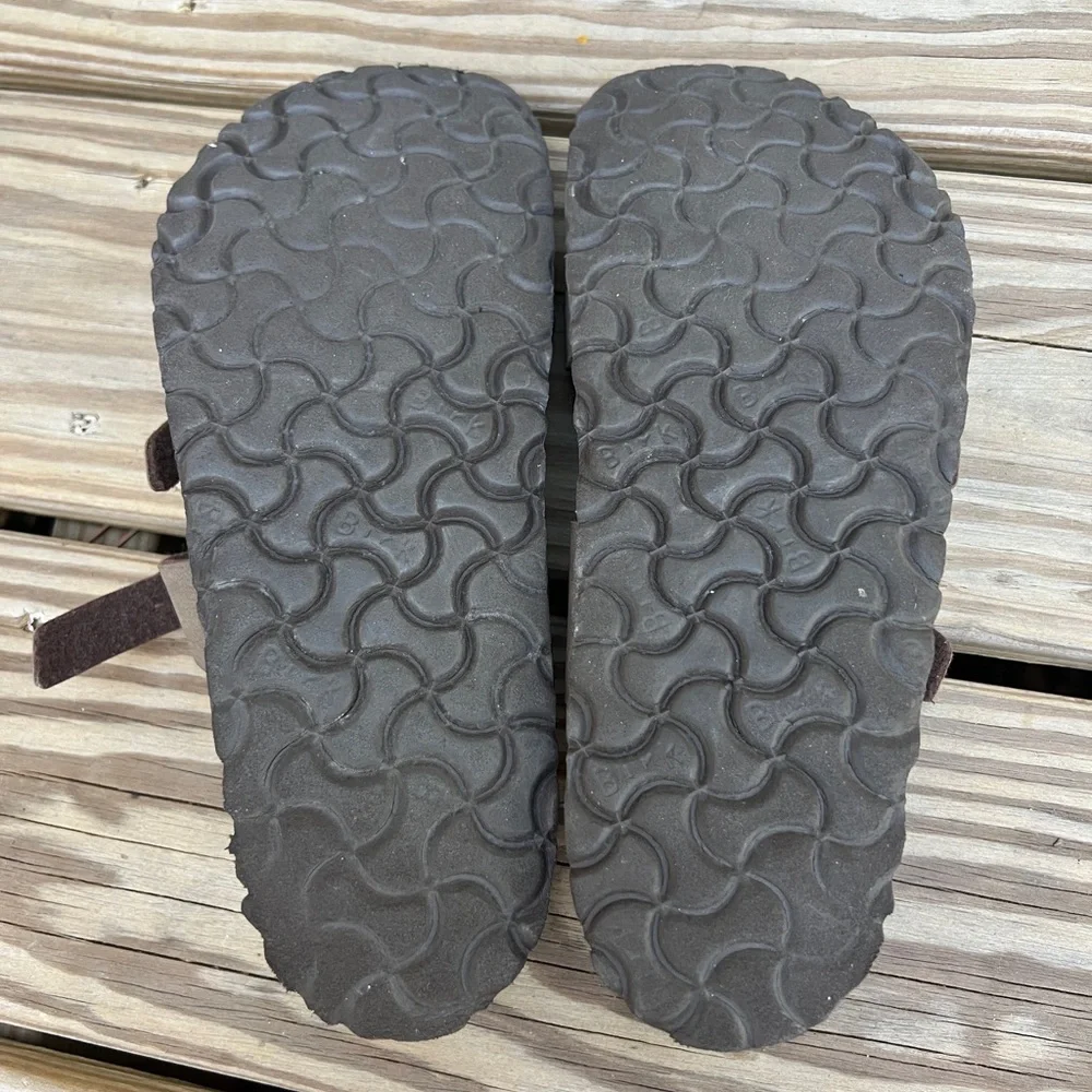 Birkenstock Mayari Mocha Birko-Flor Women's Sandals Size 38 US 7 Mocha Brown - Picture 8 of 9